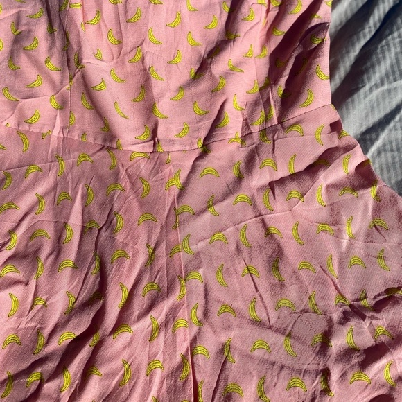 NWOT ZARA Banana Print Romper Size S - Picture 6 of 7